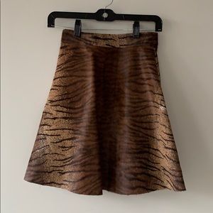 House of Holland | 100% Calfhair Highwaisted Skirt